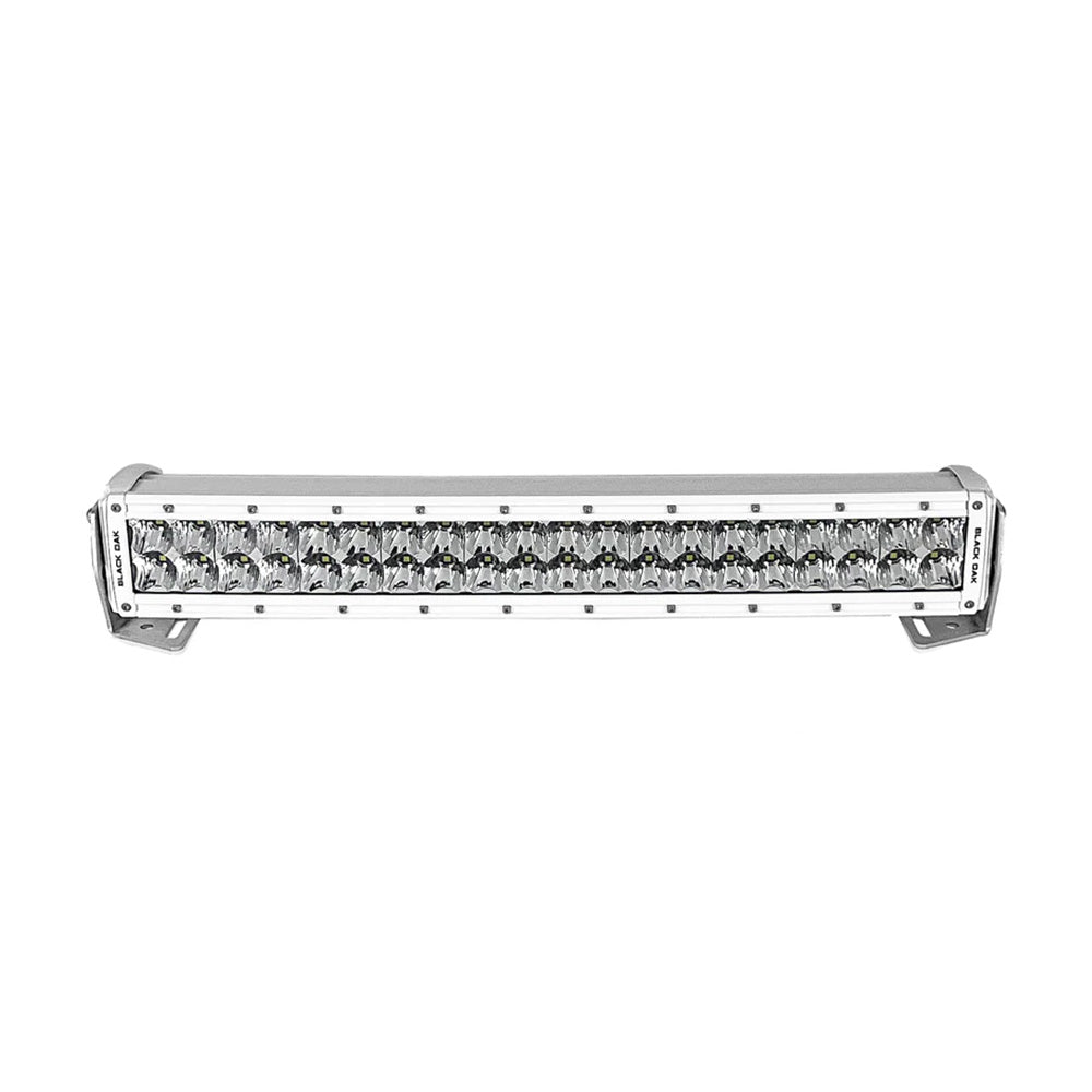 Barra de luz LED curva de doble fila Black Oak Pro Series 3.0 de 20