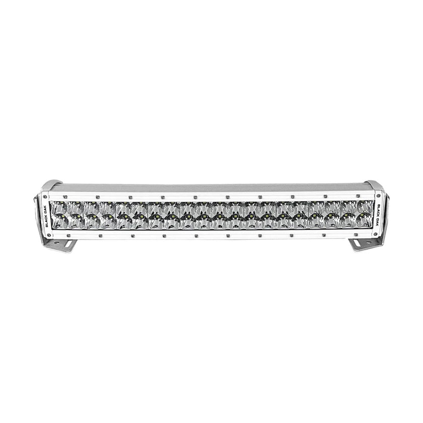 Barra de luz LED curva de doble fila Black Oak Pro Series 3.0 de 20