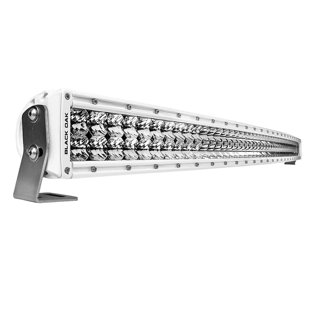 Barra de luz LED curva de doble fila Black Oak Pro Series 3.0 de 50