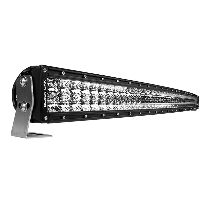 Barra de luces combinada curva de doble fila Black Oak Pro Series 3.0 de 50