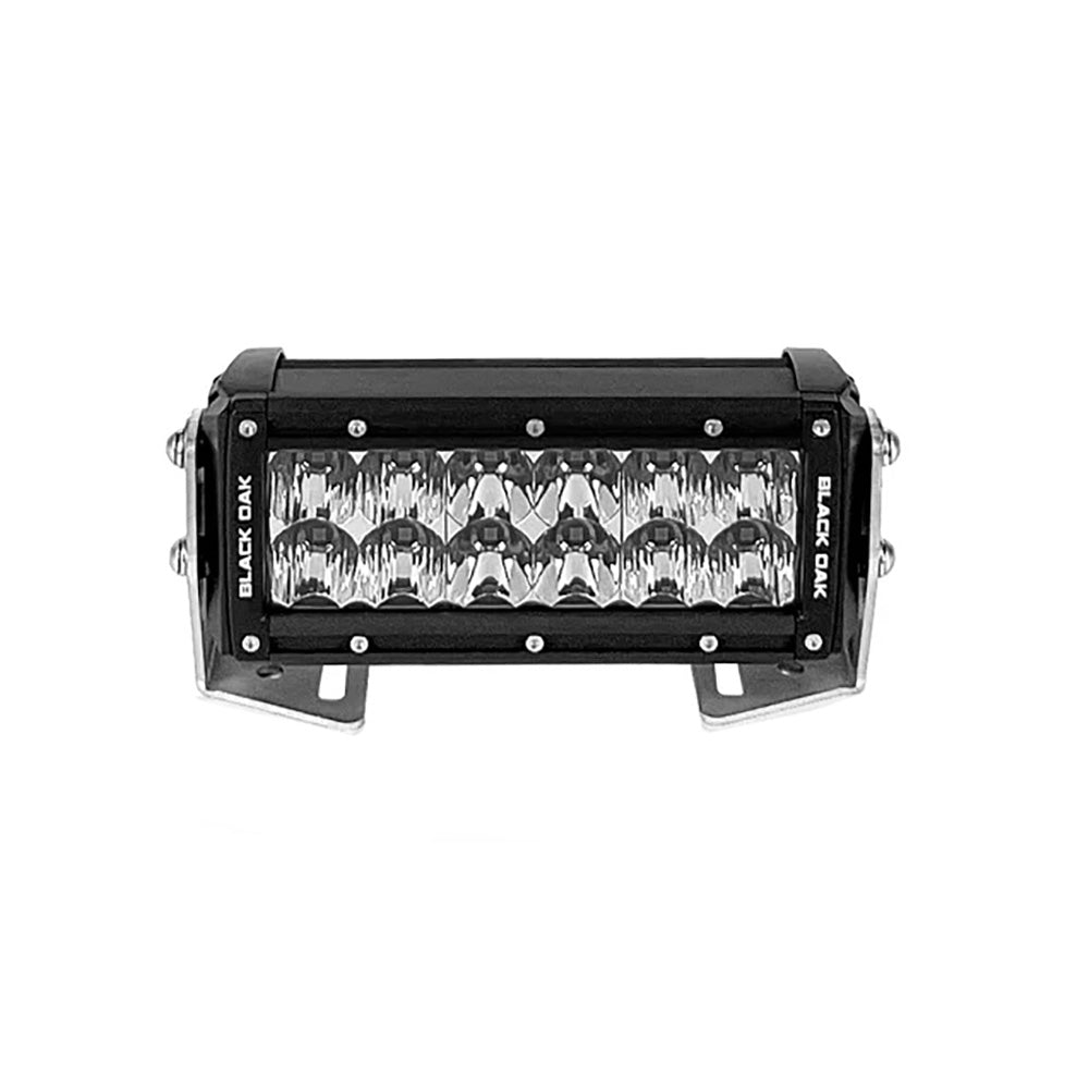 Barra de luces LED Black Oak Pro Series 3.0 de doble fila de 6