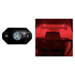 Luz decorativa de roble negro - Roja - Carcasa negra [RL-R]