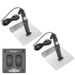 Kit de flaps Lectrotab XKA de acero inoxidable con interruptor basculante - 12 x 24 [XKAF12X24]
