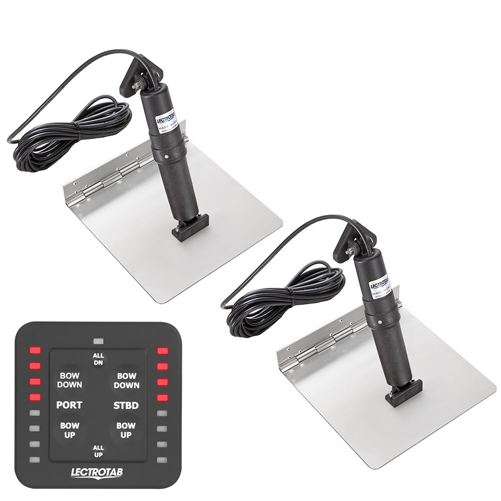 Kit de flaps Lectrotab XKA de acero inoxidable con control táctil - 12 x 12 [XKASL12X12]