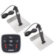 Kit de flaps Lectrotab XKA de acero inoxidable con control MLC-1 - 9 x 12 [XKASML9X12]