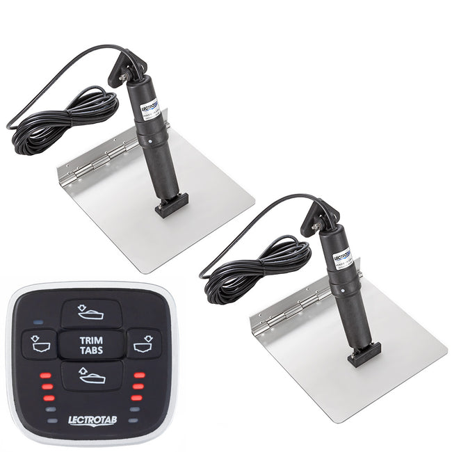 Kit de flaps Lectrotab XKA de acero inoxidable con control MLC-1 - 12 x 18 [XKASML12X18]