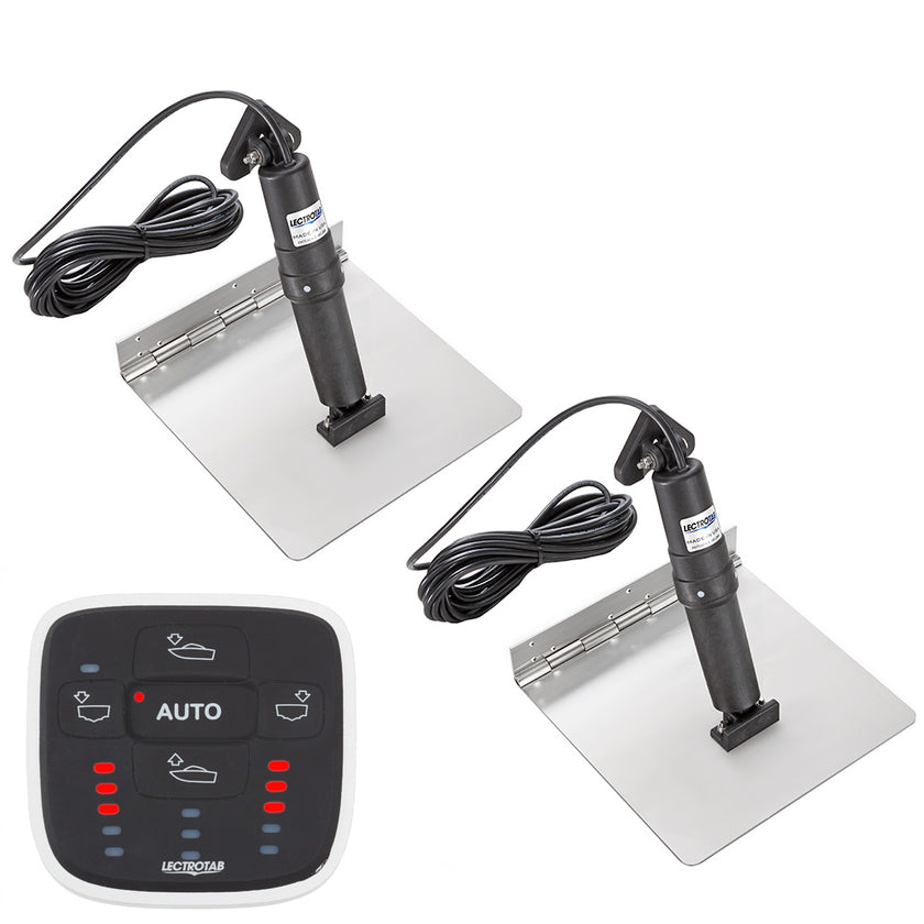 Kit de flaps Lectrotab XKA de acero inoxidable con control ALC-1 - 9 x 9 [XKASAL9X9]