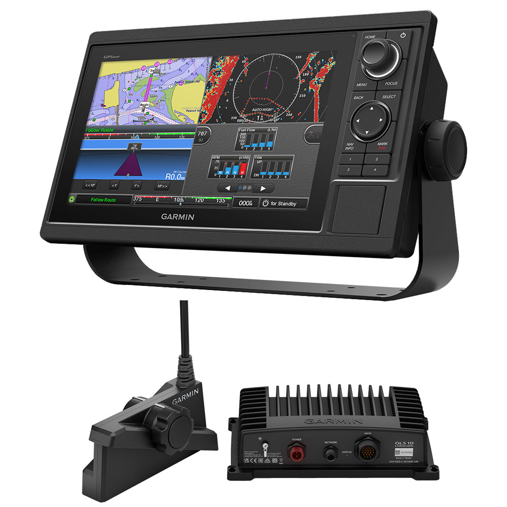 Paquete Garmin GPSMAP 1022 LiveScope Plus con transductor LVS34 [010-01740-00/LVS34]