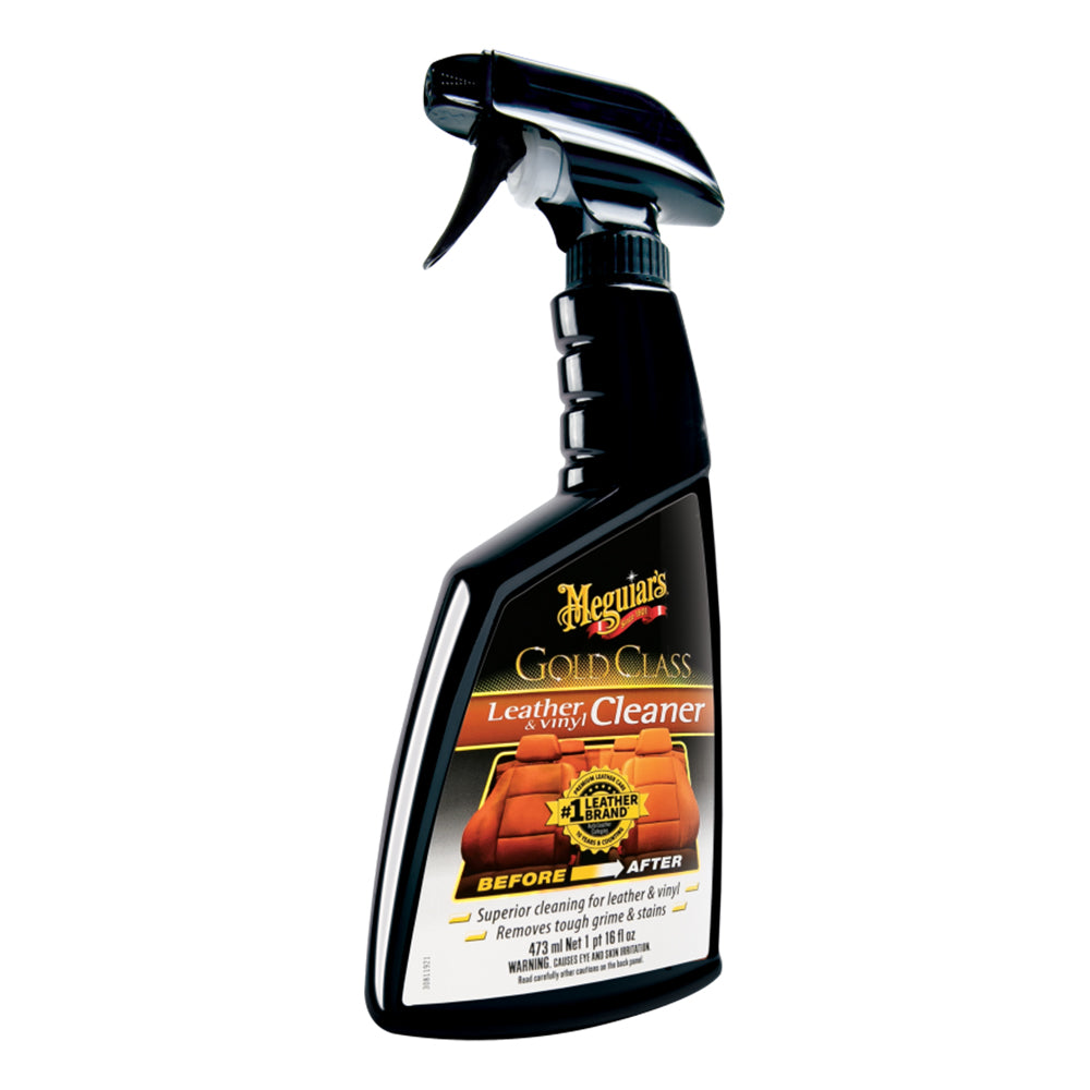 Limpiador de vinilo y cuero Meguiars Gold Class - 473 ml [G18516]