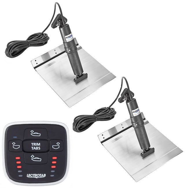 Kit de flaps de aleación de aluminio Lectrotab XKA con control MLC-1 - 9 x 12 [XKASML9X12A]