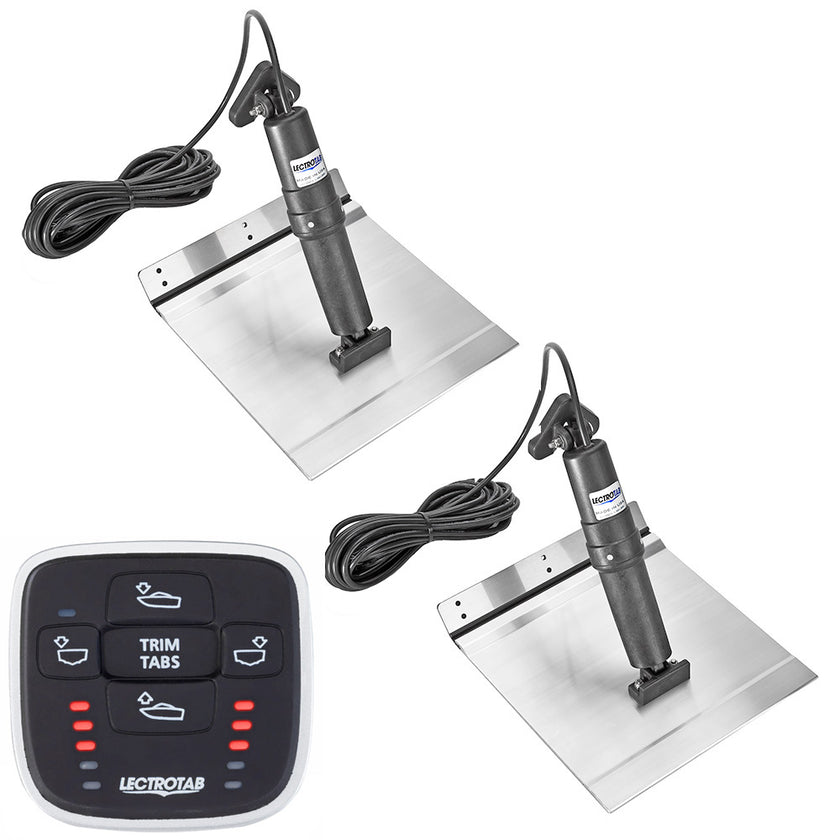 Kit de flaps de aleación de aluminio Lectrotab XKA con control MLC-1 - 12 x 9 [XKASML12X9A]