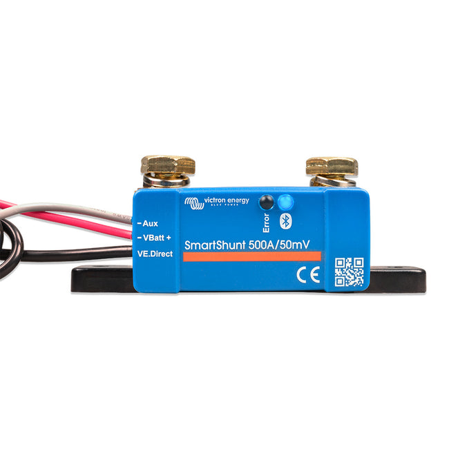 Monitor de batería Victron SmartShunt 500A/50MV IP65 con Bluetooth [SHU065150050]