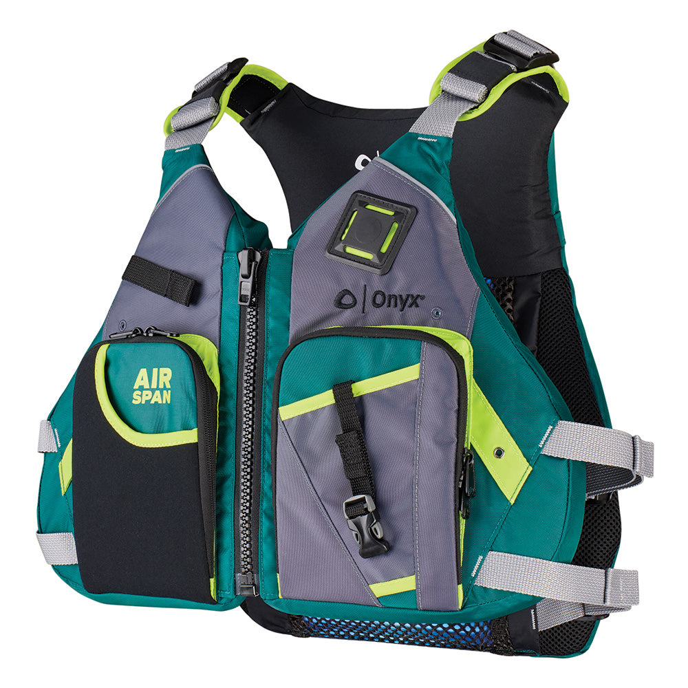 Chaleco salvavidas Onyx Airspan Angler - XL/2X - Verde [123200-400-060-23]