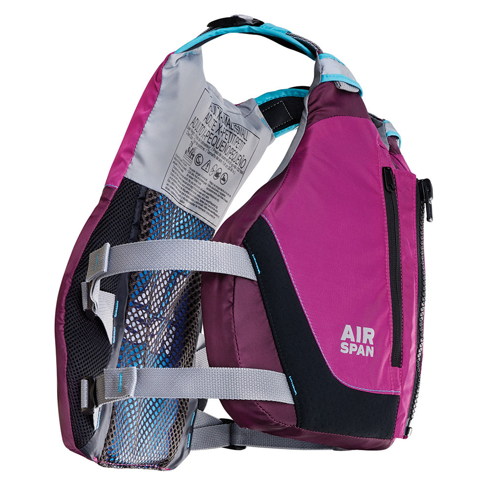 Chaleco salvavidas Onyx Airspan Breeze - XL/2X - Morado [123000-600-060-23]