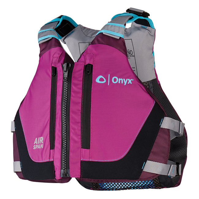 Chaleco salvavidas Onyx Airspan Breeze - XL/2X - Morado [123000-600-060-23]