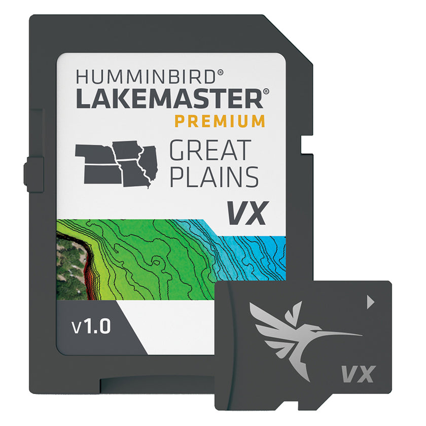 Humminbird LakeMaster VX Premium - Grandes Llanuras [602003-1]