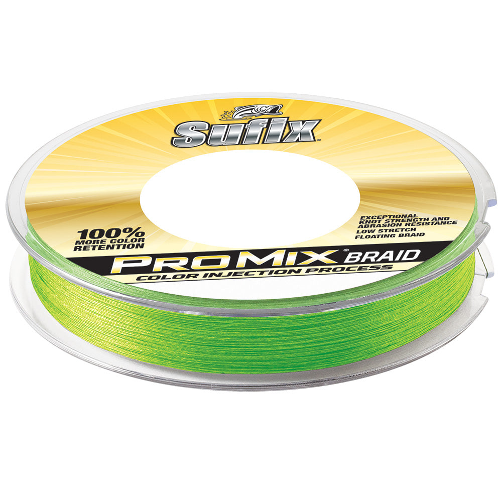Sufix ProMix Braid - 10 lb - Verde lima neón - 300 yardas [630-110 L]