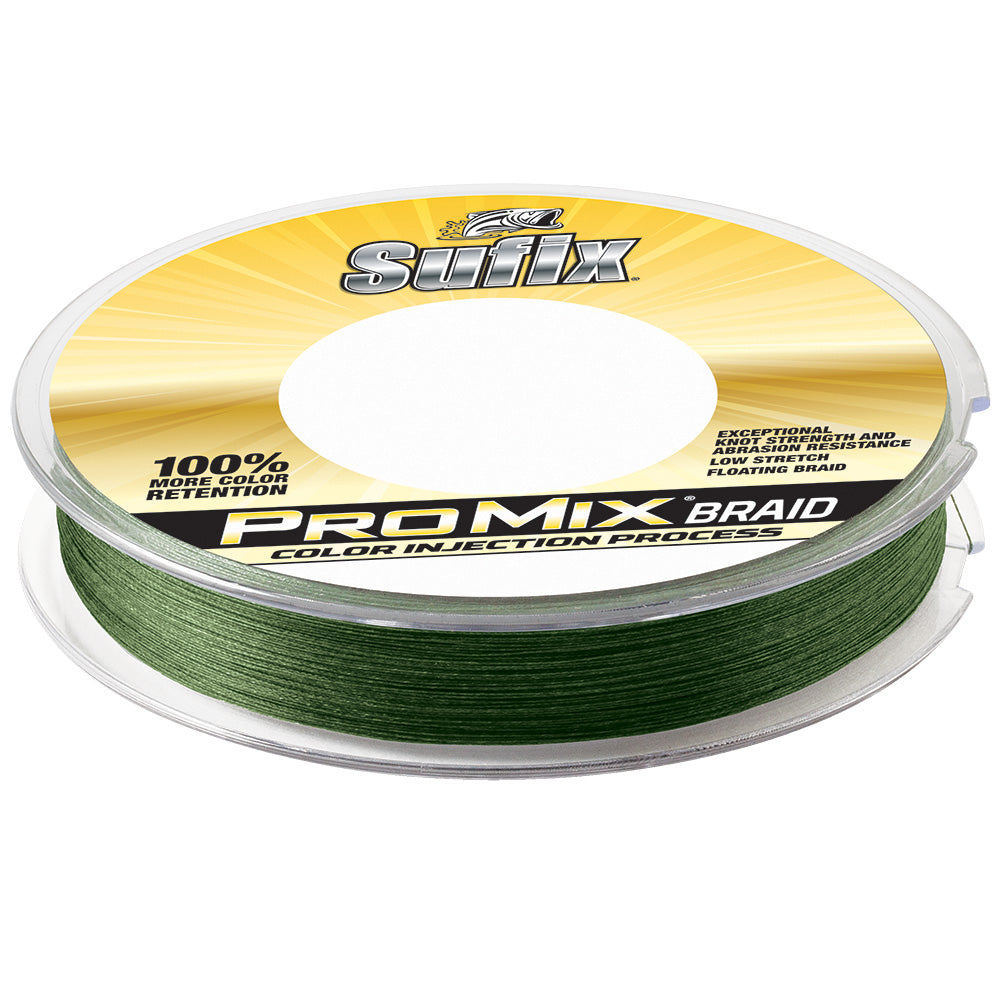 Sufix ProMix Braid - 30 lb - Verde de baja visibilidad - 300 yardas [630-130 g]