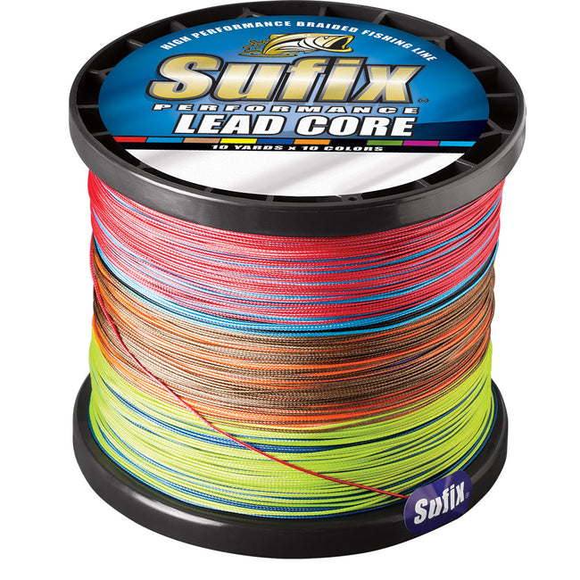 Núcleo de plomo de alto rendimiento Sufix - 27 lb - Medición de 10 colores - 600 yardas [668-327MC]