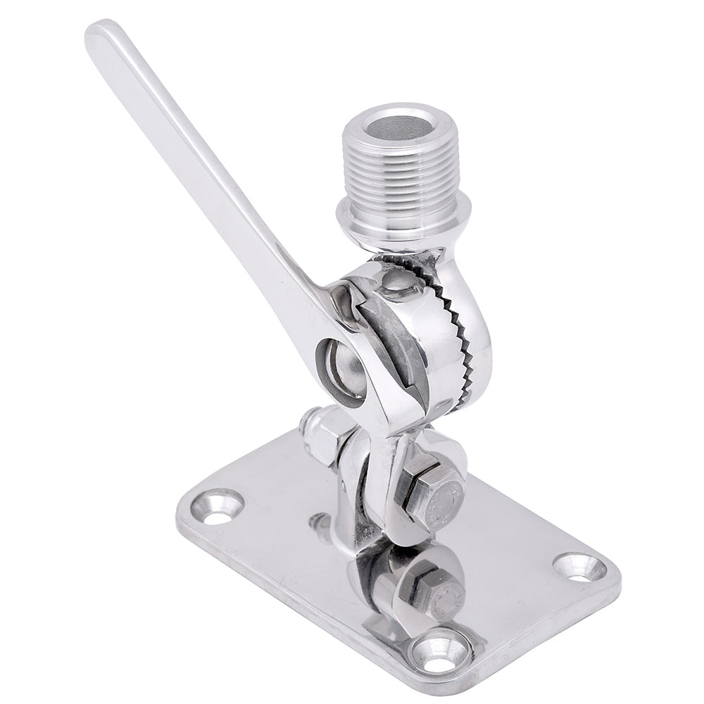 Soporte de antena de trinquete Whitecap - Acero inoxidable 316 [S-1802C]