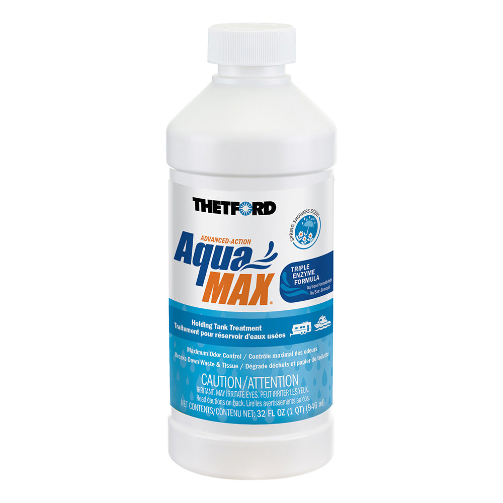 Tratamiento para tanque de retención Thetford AquaMax - 947 ml - Aroma a ducha de primavera [96635]