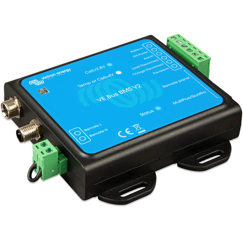 Victron VE.Bus BMS V2 para baterías Victron LiFePO4 de 12-48 V CC - Compatible con todos los dispositivos VE.Bus GX [BMS300200200]