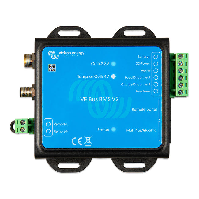 Victron VE.Bus BMS V2 para baterías Victron LiFePO4 de 12-48 V CC - Compatible con todos los dispositivos VE.Bus GX [BMS300200200]