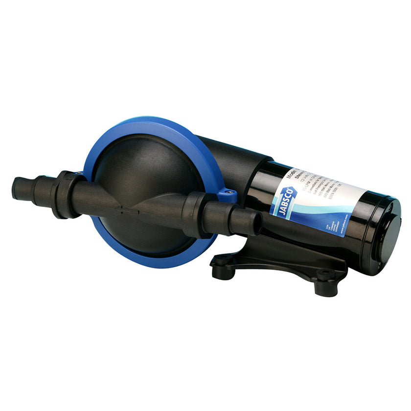 Bomba de desagüe sin filtro Jabsco para sentina, fregadero y ducha - 4,2 GPM - 24 V [50880-1100]
