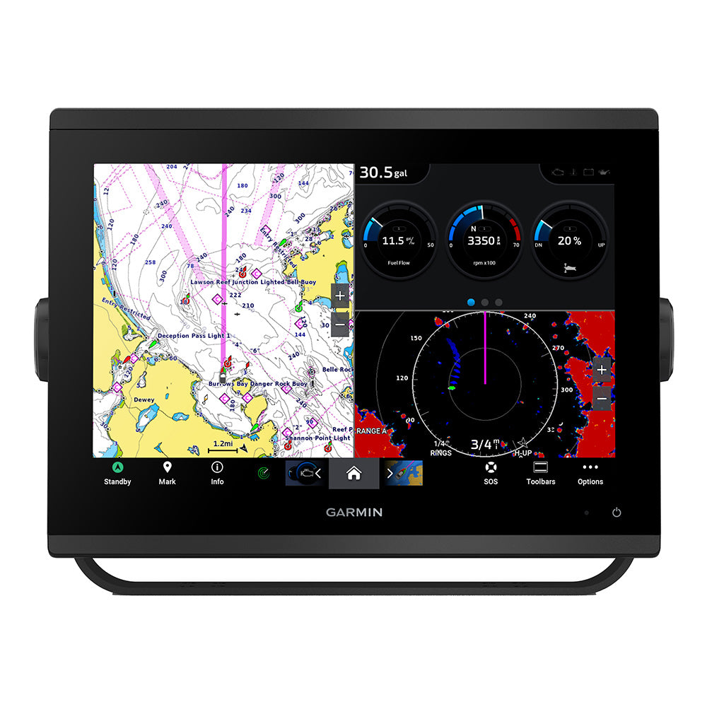 Plotter de navegación Garmin GPSMAP 1243 GN+ [010-02367-60]