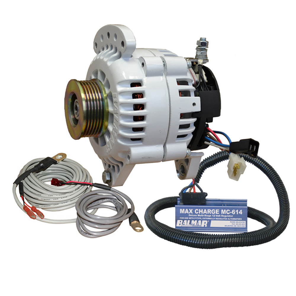 Kit de alternador Balmar de 100 amperios, 12 V, 3,15