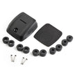 Precinto doble para cable horizontal Scanstrut - Negro [DS-HD10-BLK]