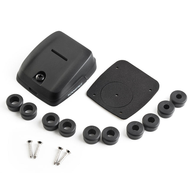 Precinto doble para cable horizontal Scanstrut - Negro [DS-HD10-BLK]