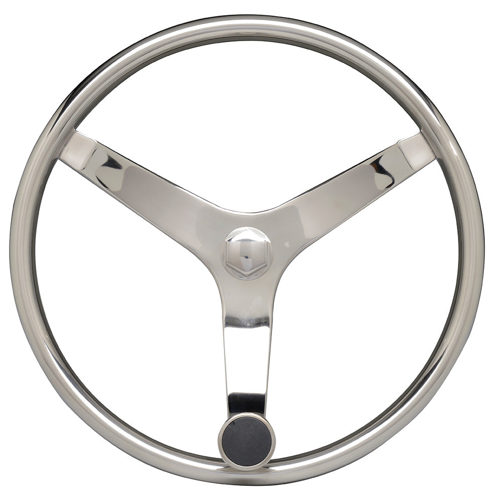 Uflex - V46 - Volante de acero inoxidable de 13,5