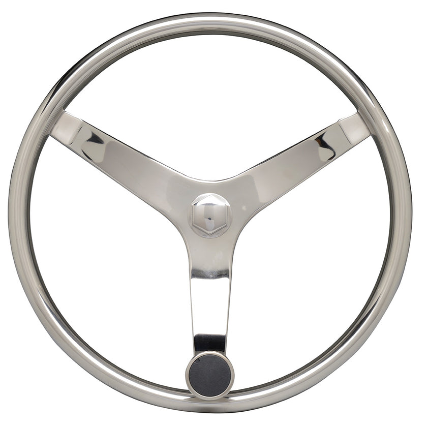 Uflex - V46 - Volante de acero inoxidable de 13,5