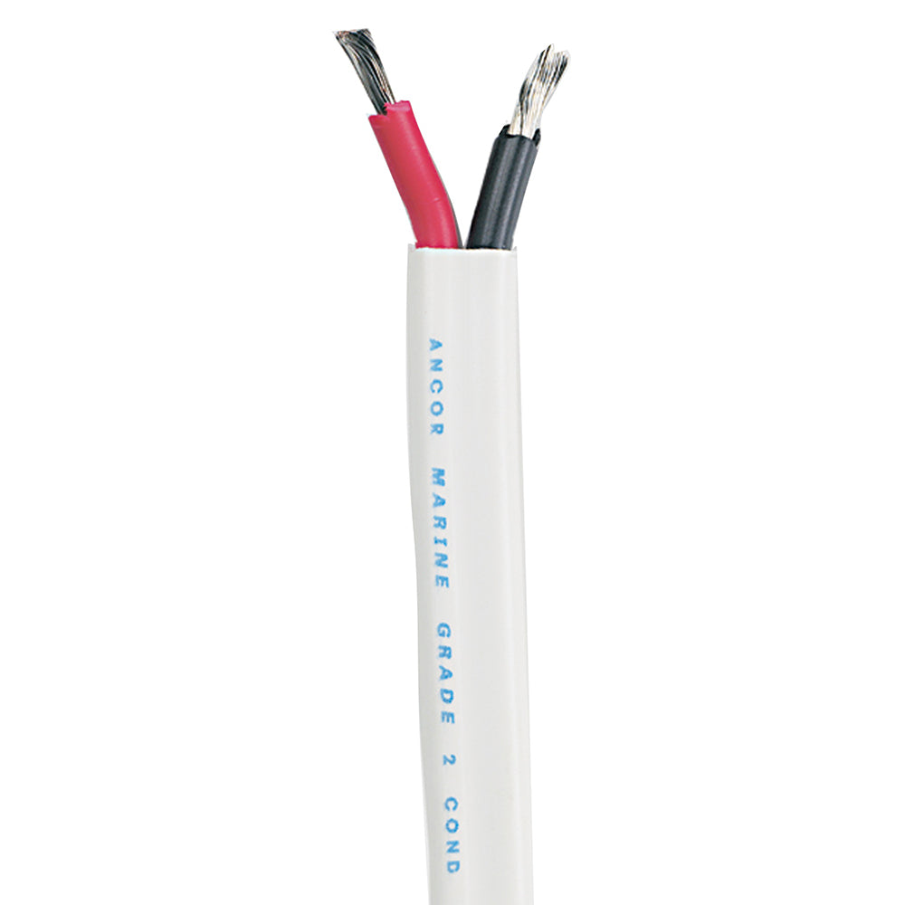 Cable dúplex estándar Ancor - Plano 16/2 AWG - 2 x 1 mm² Rojo/Negro - Venta por pie [1217-FT]