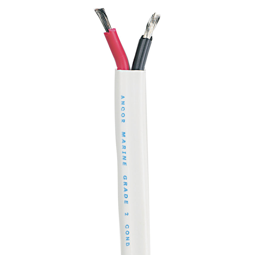 Cable dúplex estándar Ancor - Plano 16/2 AWG - 2 x 1 mm² Rojo/Negro - Venta por pie [1217-FT]
