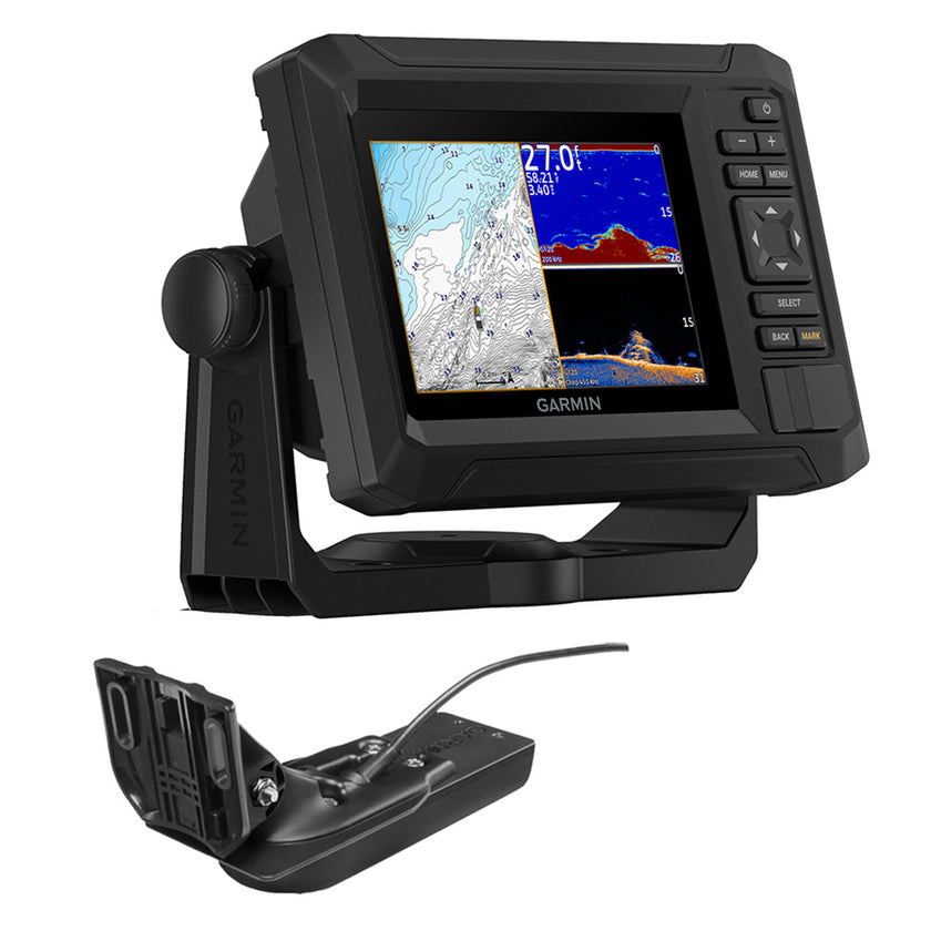 Plotter/sonda Garmin ECHOMAP UHD2 54CV con mapas costeros de EE. UU. GT20-TM [010-02591-51]