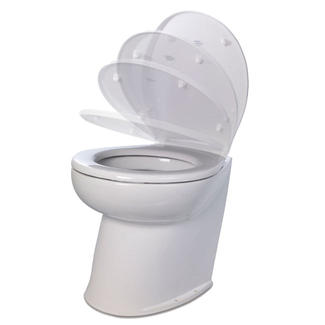 Inodoro marino eléctrico de agua dulce Jabsco Deluxe Flush de 14