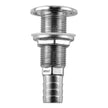 Pasacascos de acero inoxidable Attwood, estándar, recto, con púas, diámetro interior de 5/8