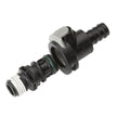 Conector universal sin pulverización Attwood - Macho-Hembra [8838US6]