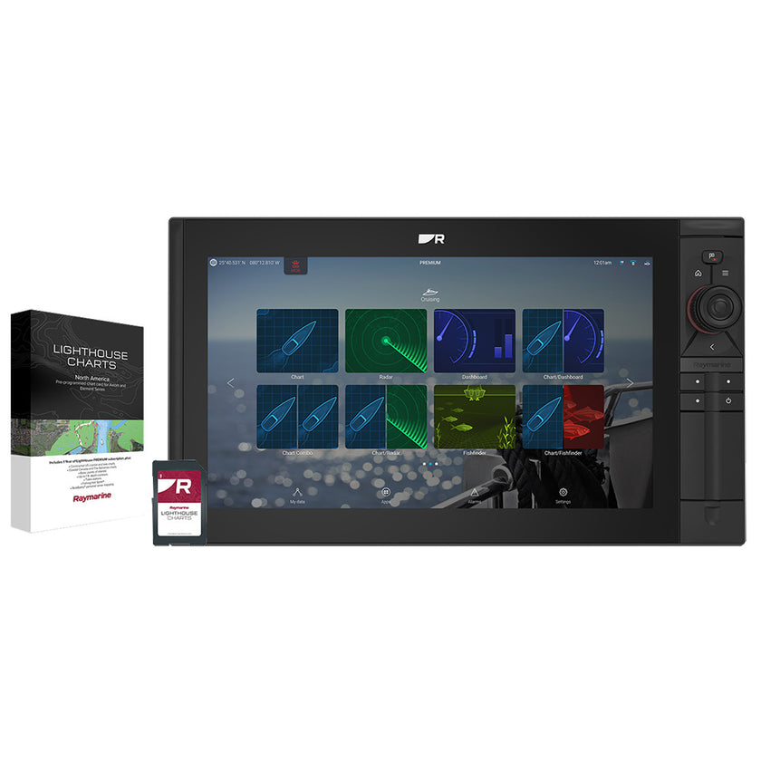 Plotter/Sonda Raymarine Axiom 2 Pro 16 RVM - Carta Lighthouse de Norteamérica - Sin transductor [E70658-00-102]
