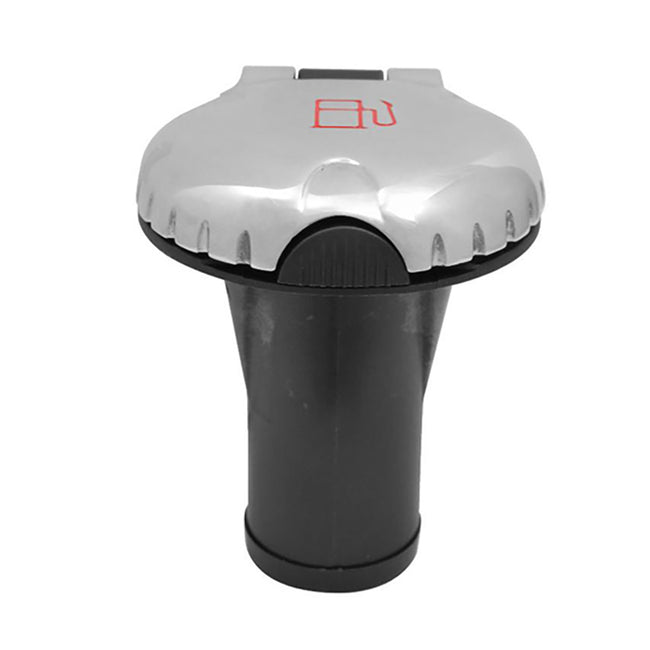 Sistema de llenado de cubierta Attwood para depósito de carbón - Cuerpo recto con tapa cromada festoneada [99DFCCSZ1S]