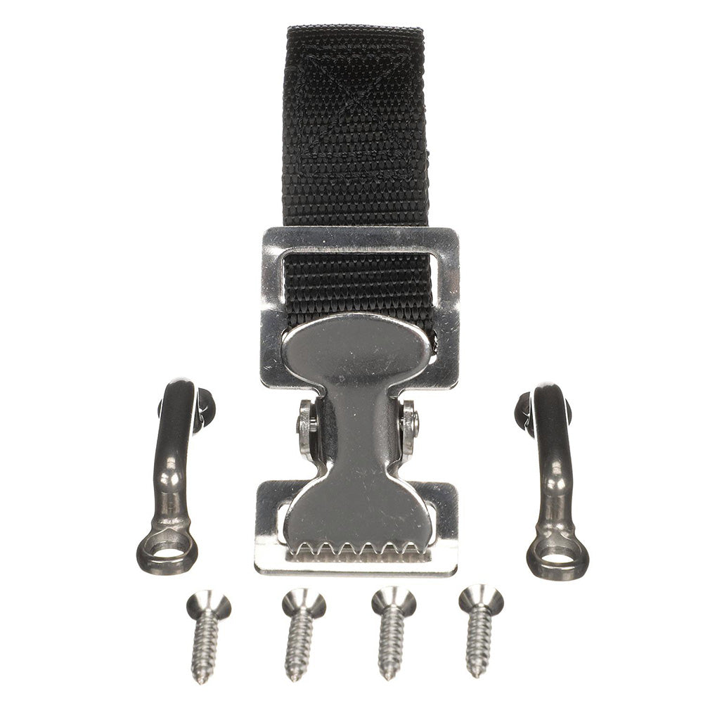 Juego de correas para tanque de combustible Attwood - 122 cm de largo para tanques de 3 a 6 galones [11526-3]