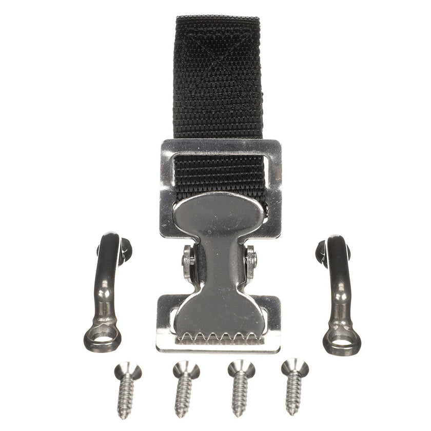 Juego de correas para tanque de combustible Attwood - 122 cm de largo para tanques de 3 a 6 galones [11526-3]