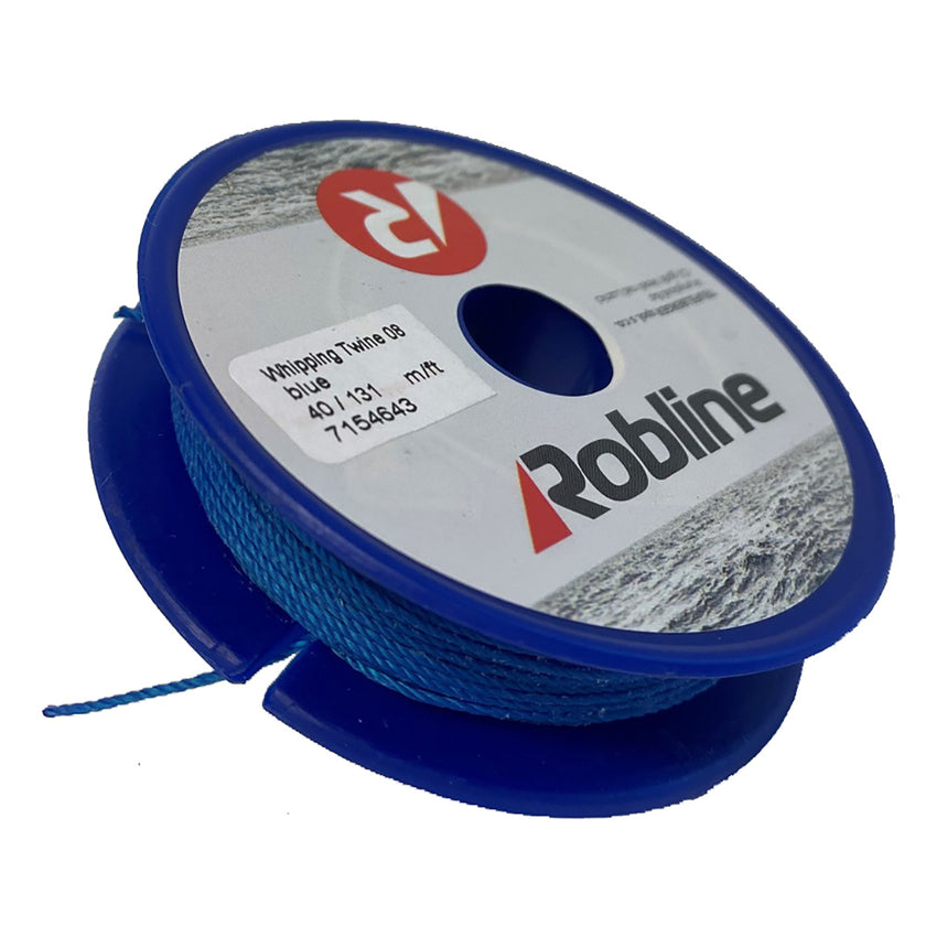 Hilo de azote encerado Robline - 0,8 mm x 40 m - Azul [TYN-08BLUSP]