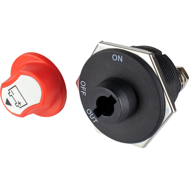 Miniinterruptor de batería Sea-Dog con perilla extraíble - 32 V 300 A [422730-1]