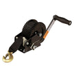Cabrestante Attwood de doble accionamiento de 2000 lb - Correa de nailon de 2