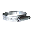 Abrazadera de manguera Trident Marine de acero inoxidable 316 con engranaje sinfín sin perforar - Banda de 15/32