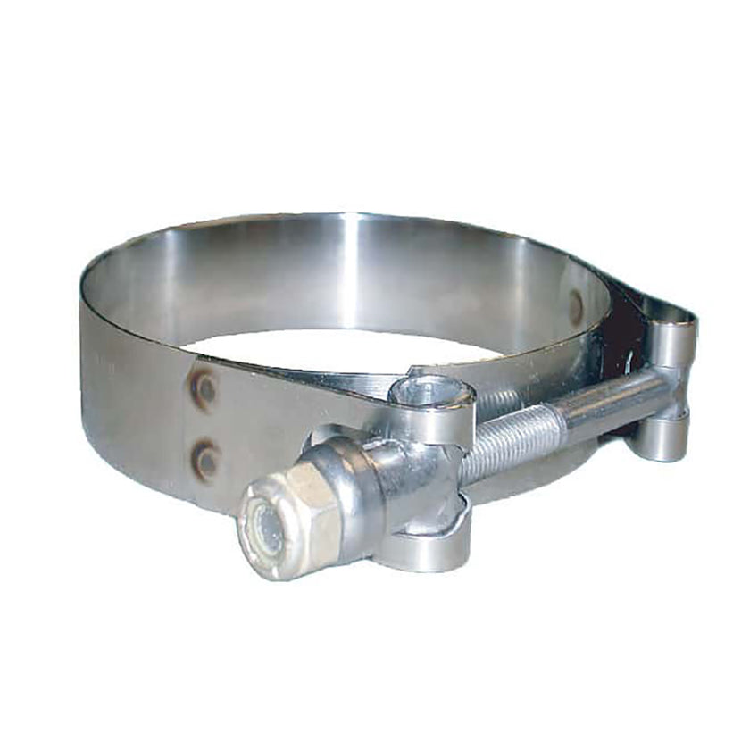 Abrazadera de perno en T Trident Marine de acero inoxidable 316 - Banda de 3/4