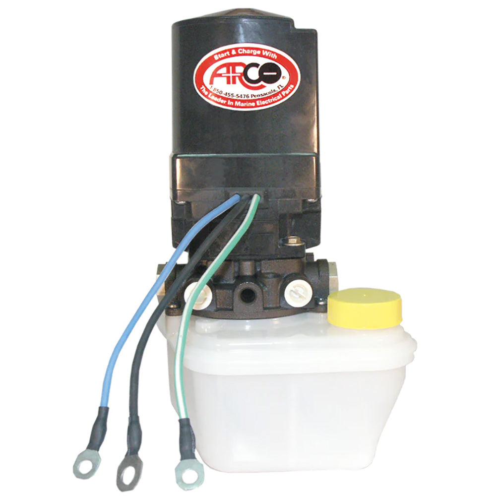 Motor de compensación de inclinación premium de repuesto ARCO Marine para Mercruisers de modelos recientes con bomba Oildyne [6275]